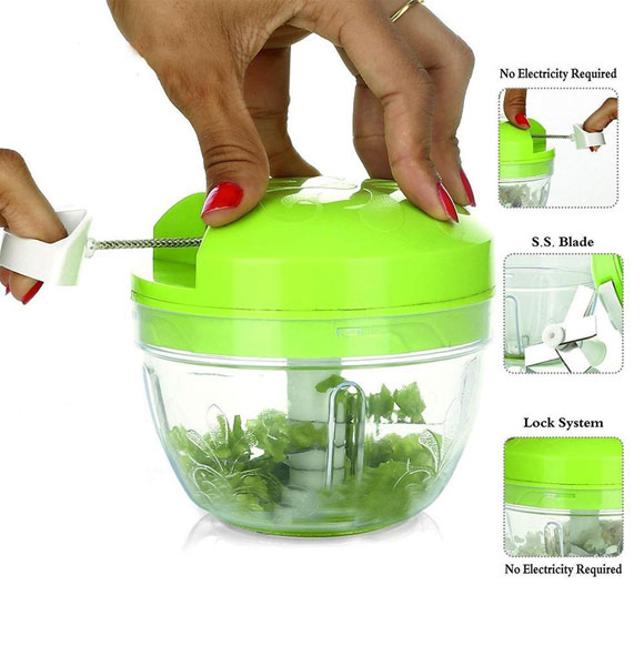 Easy Spin Cutter Multi-Functional Manual Food Chopper
