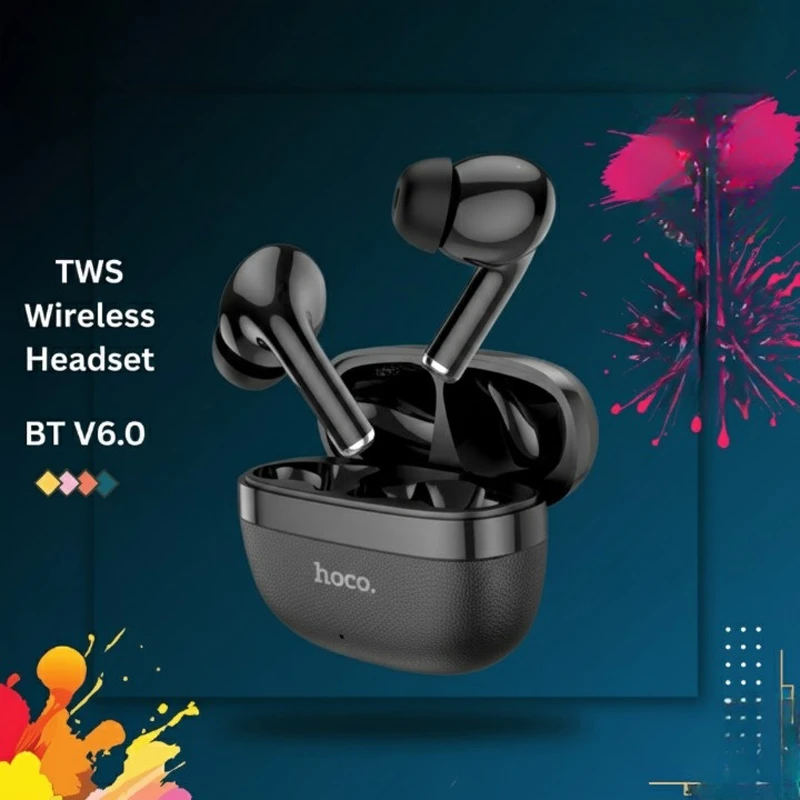 Hoco MMJ-24 Wireless Headset with Bluetooth 6.0 & Touch Control