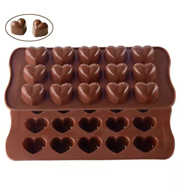 New Chocolate Molds Silicone Food Grade Non-stick Cake Baking Design / Candy Mold SILICON 3D Mold Kitchen Gadget DIY