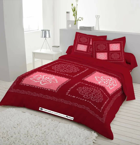 Premium Quality King Size Printed Bed Sheet GM-243