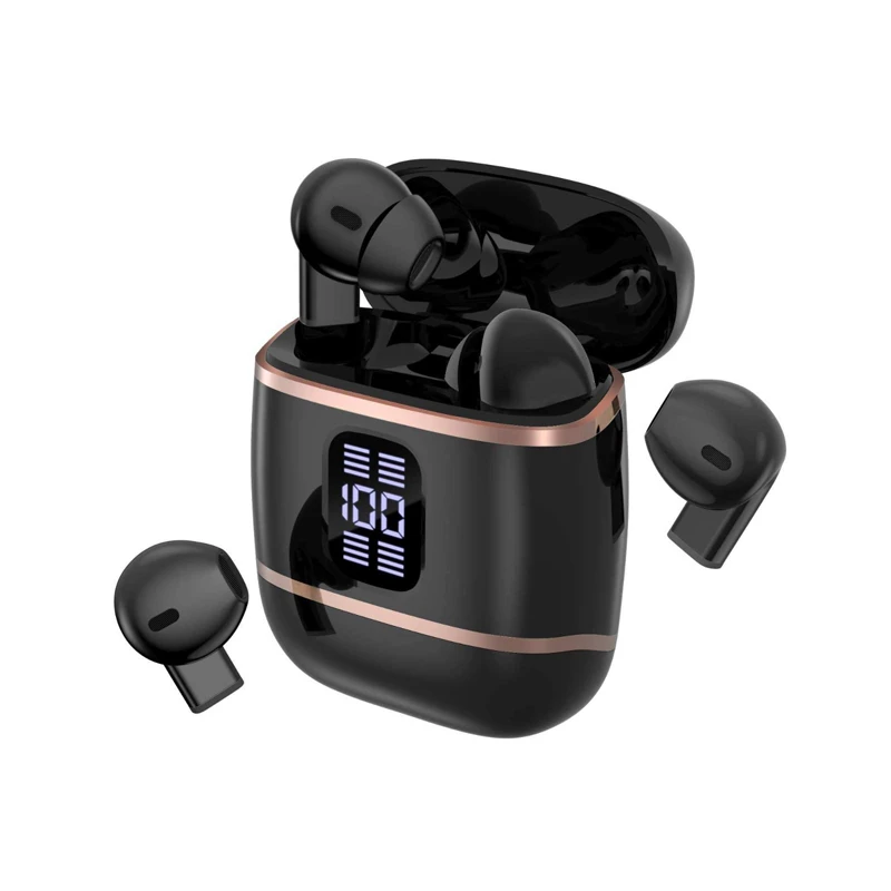 J40 4-in-1 TWS Wireless Earbuds with Bluetooth 5.4, LED Display & IPX5