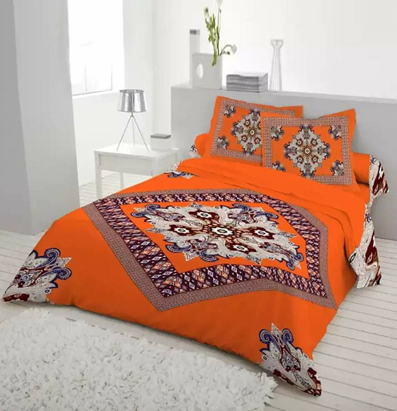 Premium Quality King Size Printed Bed Sheet GM-267