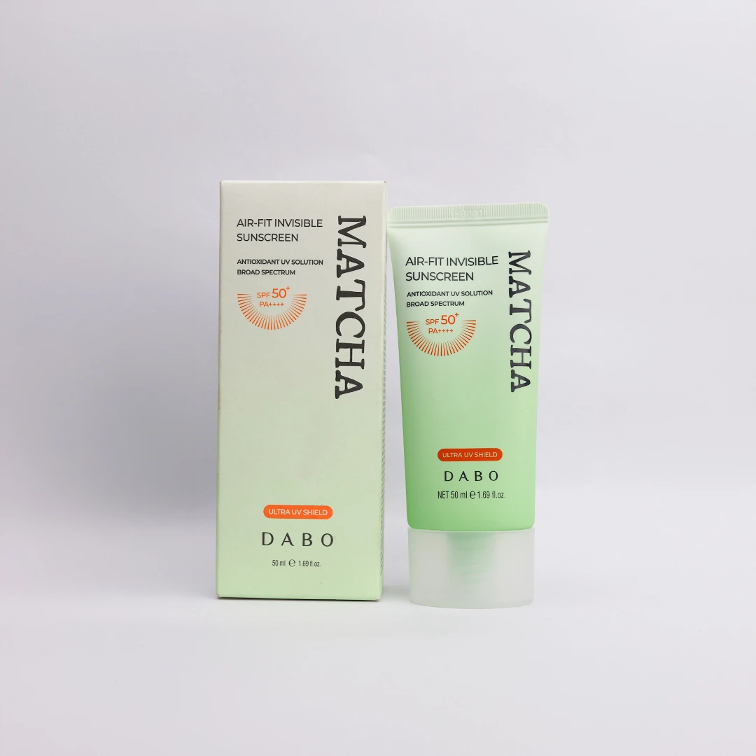 Dabo Matcha Air - Fit Invisible Sunscreen Spf 50+ Pa++++ 50 ml
