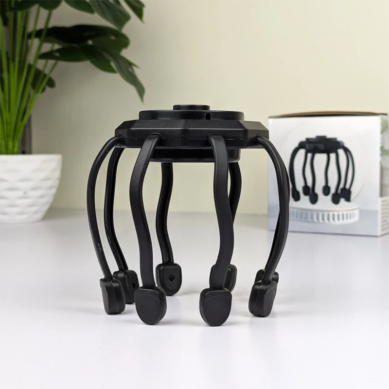 Electric Head Massager for Stress Relief, Scalp Massage, Physiotherapy Claw, Decompression Head Scratcher, Improve Sleep