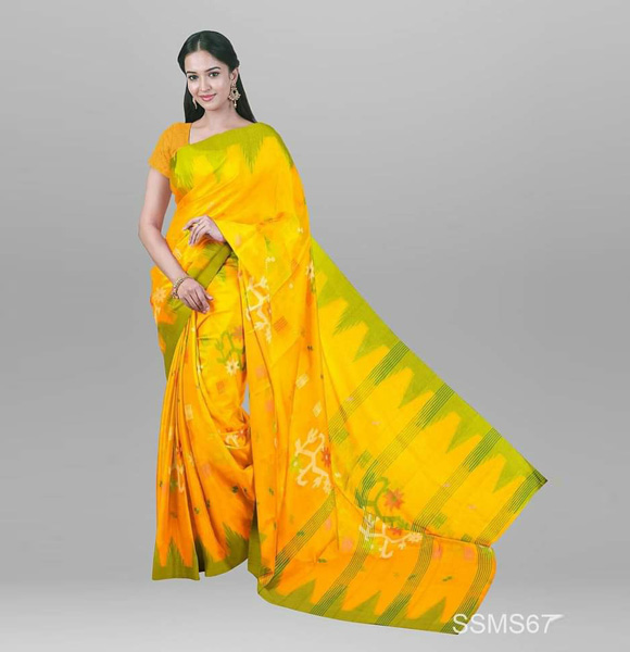 Half Silk Monipuri Saree GM-962