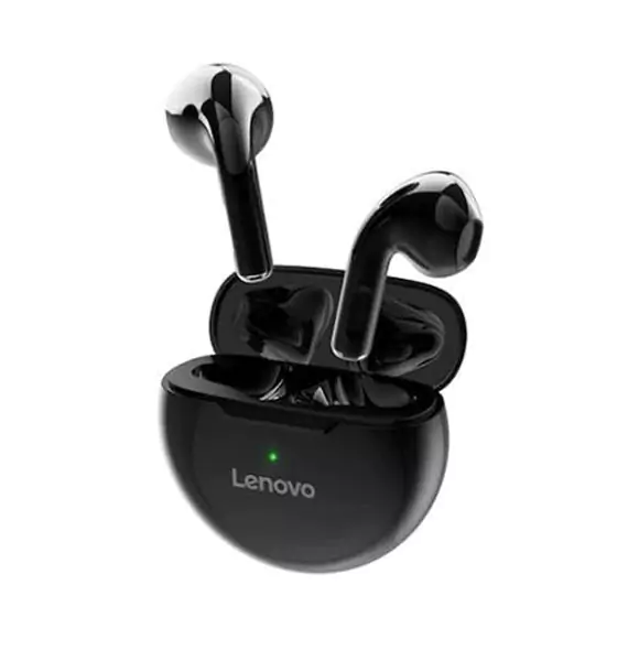 Lenovo Ht38 Wireless Bluetooth Earphones Waterproof Tws 9d Stereo Sound Touch Control Low Latency With Mic