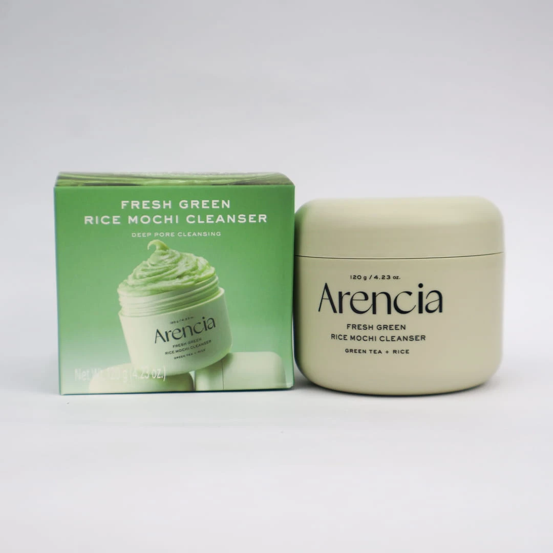 Arencia Fresh Green Rice Mochi Cleanser 120g – Pore Cleansing & Gentle Exfoliation