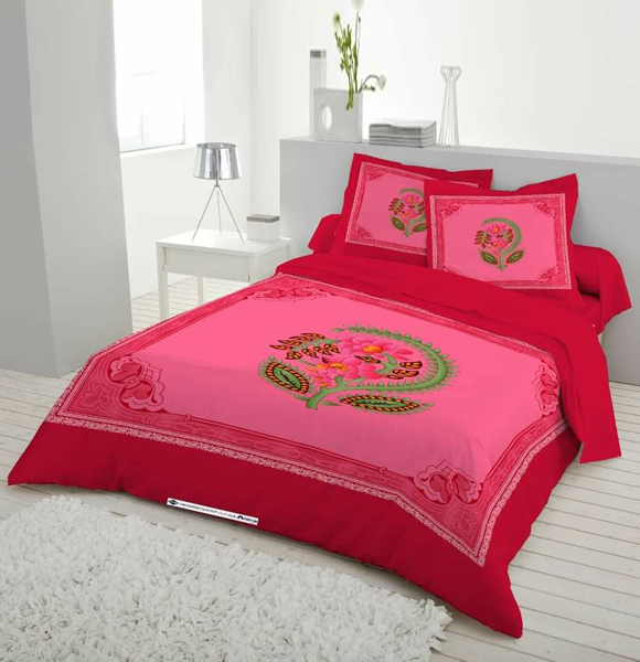 Premium Quality King Size Printed Bed Sheet GM-271