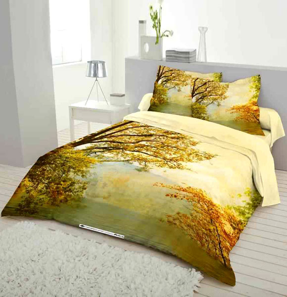 Premium Quality King Size Printed Bed Sheet