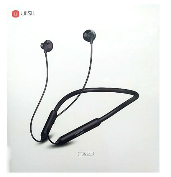 UiiSii BN22 Hanging NeckBand Wireless Bluetooth Headset Semi-In-Ear Earphones