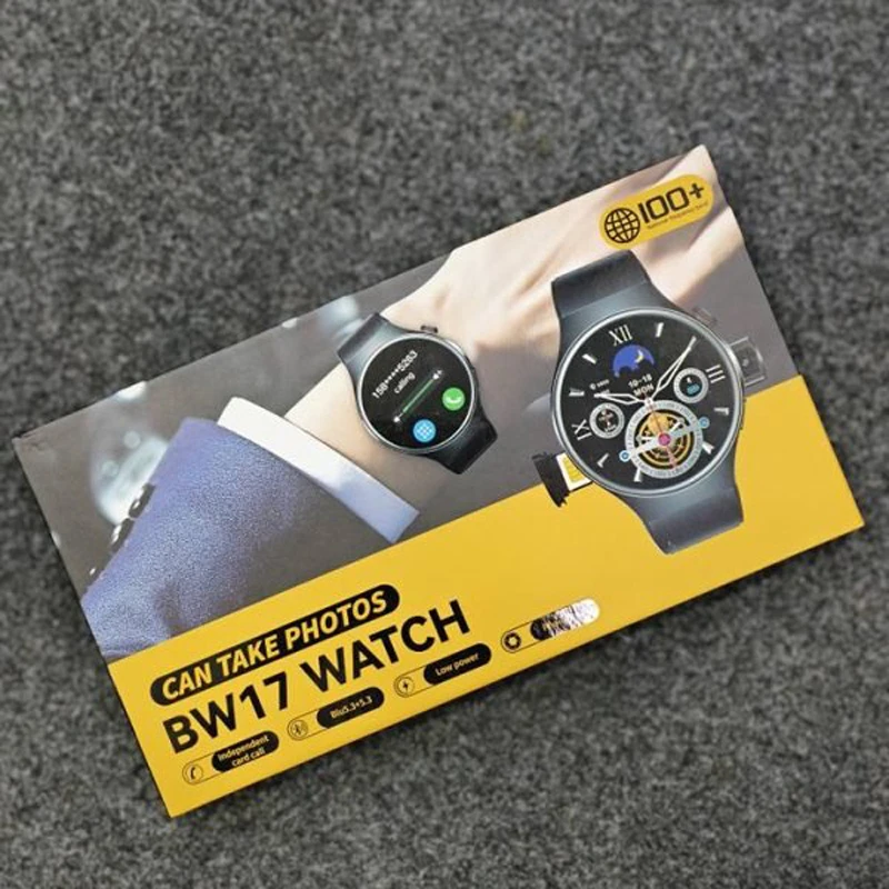 BW17 Smart Watch with Camera & SIM Support, Bluetooth 5.3 Calling Phone Watch