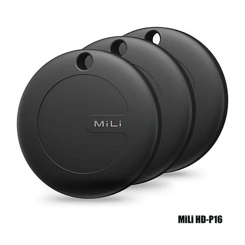 MiLi MiTag Smart Bluetooth Tracker with Apple Find My, Google Find My Device, IP67 & CR2032 Battery