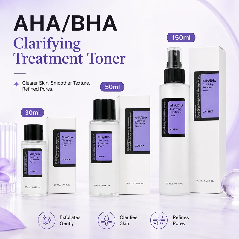 COSRX AHA/BHA Clarifying Treatment Toner 30/150 ml