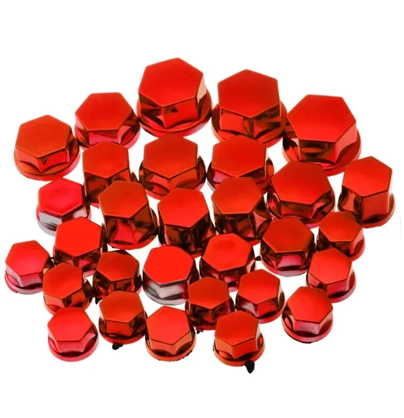 30Pcs High Quality Motorcycle Nut Bolt Cap Cover || Motorbike Ornamental Molding For Any Bike