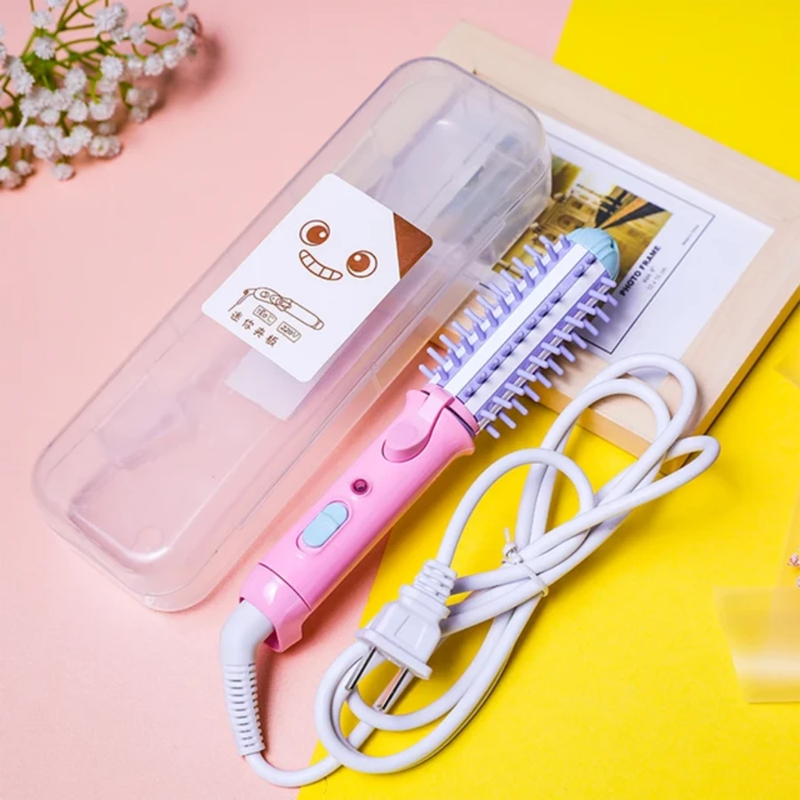 2 IN 1 Portable Mini Electric Hair Straightener