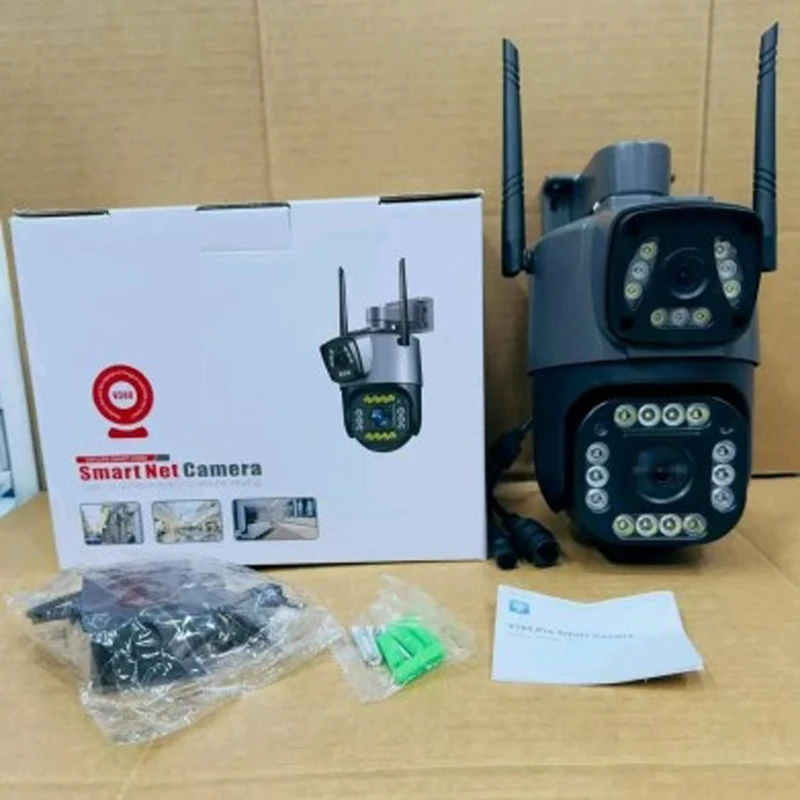 V380 Pro Dual Lens 4G Camera Plus Sim Supported