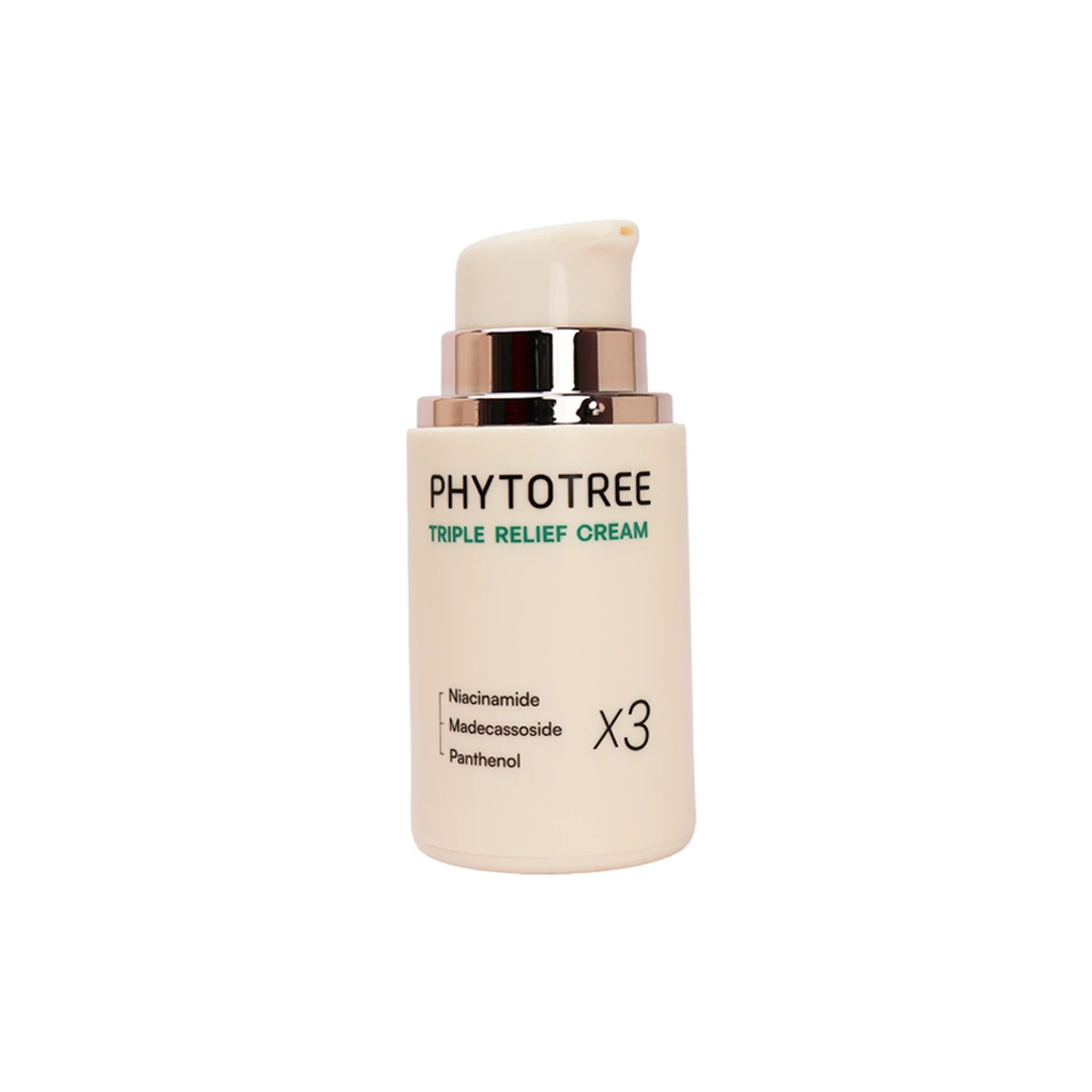 Phytotree Triple Relief Cream 50ml – 10% Niacinamide, Cica & Skin Barrier Care
