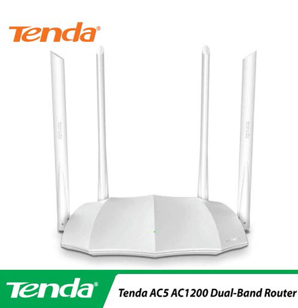 Tenda AC5 AC1200 Smart Dual-Band WiFi Router