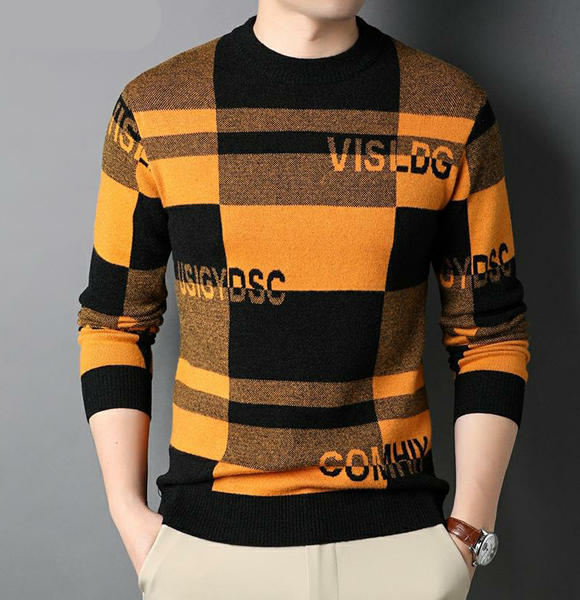Premium Quality Korean Trendy Sweater for Men's  GM-219