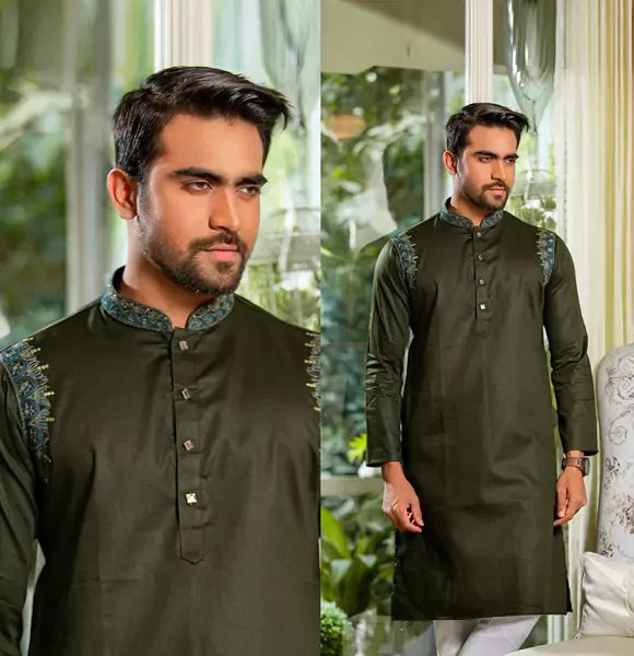 Exclusive Fashionable Eid Panjabi Collection-p-2244