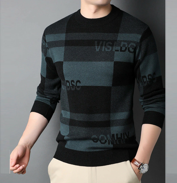 Premium Quality Korean Trendy Sweater for Men's  GM-221