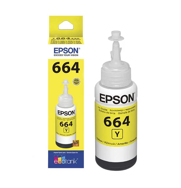 Original Epson 664 Ink 70ML (Yellow) For Epson L130/L380 Printer