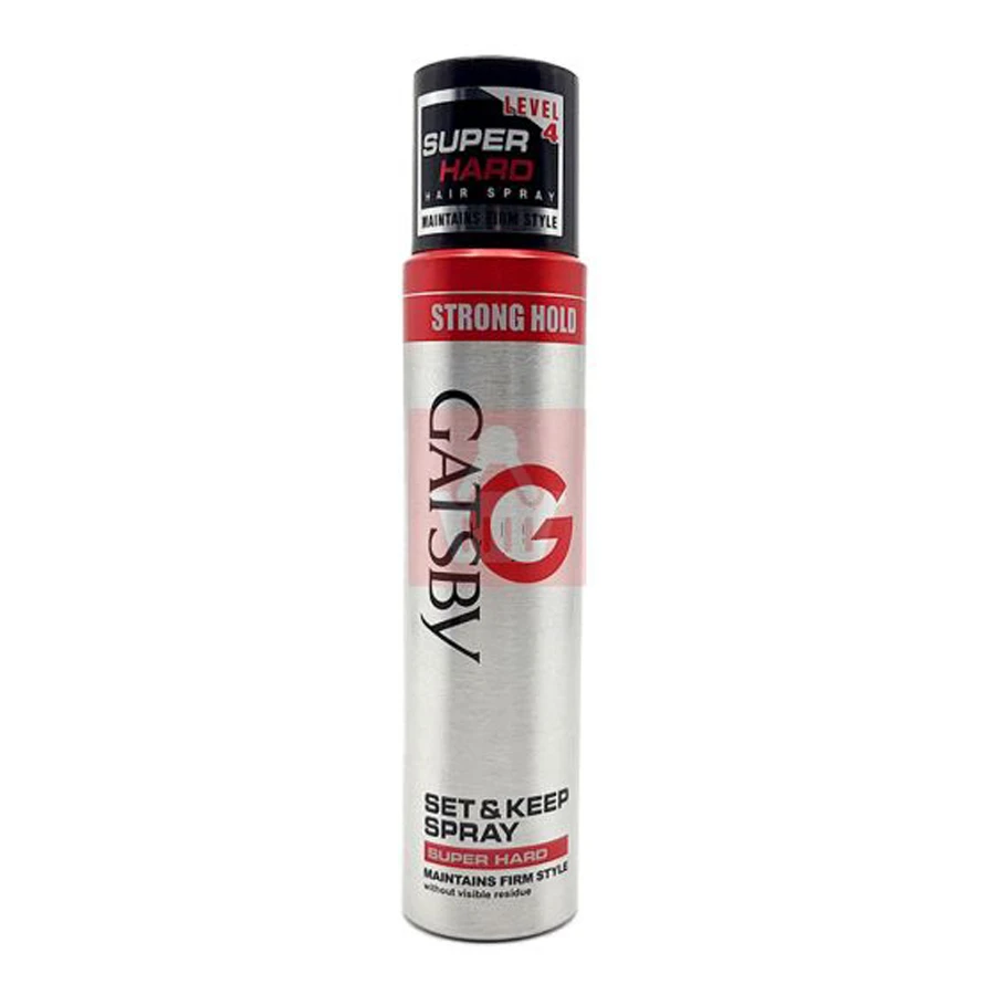 Gatsby Hair Setting Spray ||Gatsby Super Hard Set & Keep Styling Hair Spray 250ml