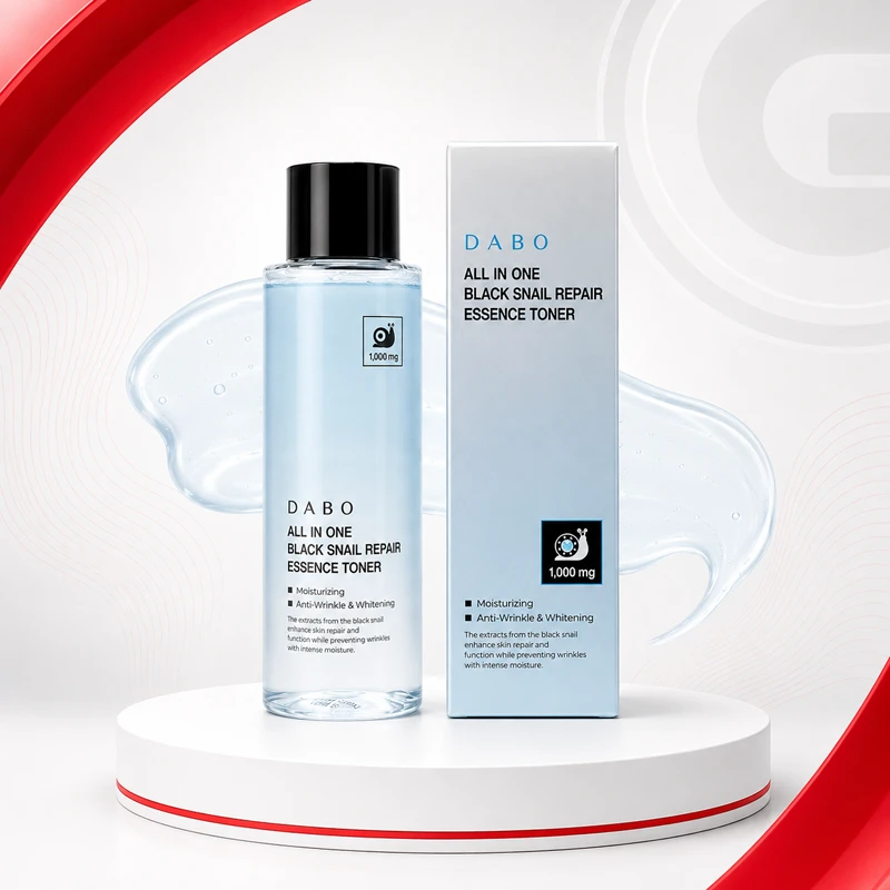 Dabo All in One Black Snail Repair Essence Toner 155ml