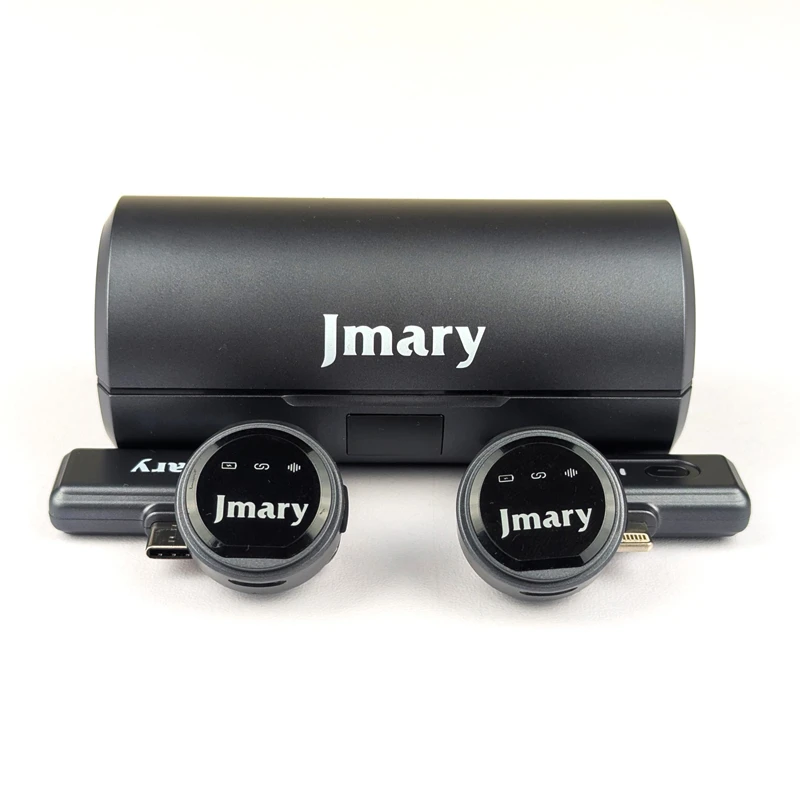 Jmary MW-19 Noise Cancellation Dual Wireless Microphone