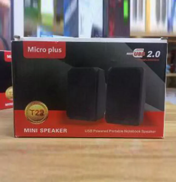 Micro Plus t22 Mini Speaker || Home Amplifiers For Computer PC Laptop Notebook Mobile Phone