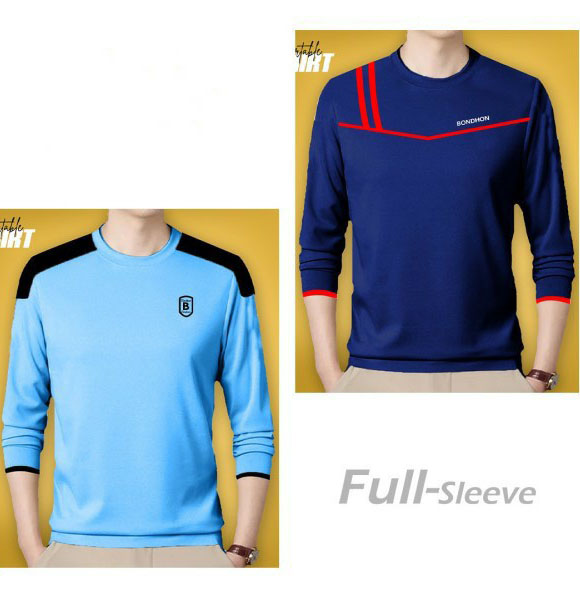 Men's Full Sleeve T-Shirt 2pis combo offer