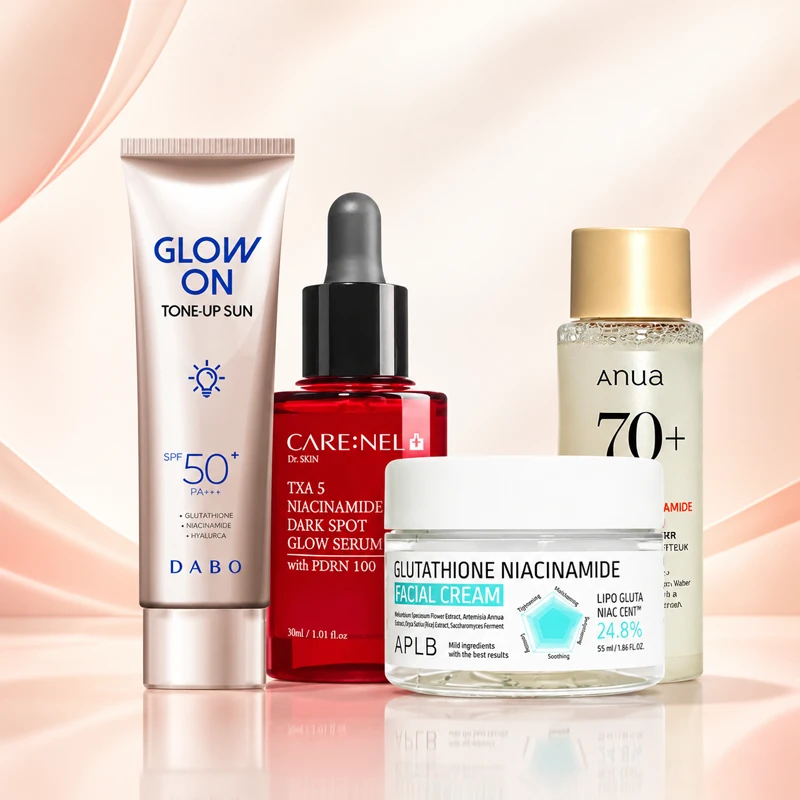 Advanced Glass Skin Glow Combo – 4-Piece Korean Skincare Set