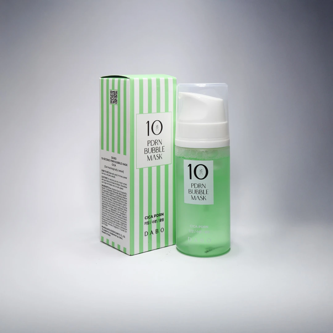 DABO 10-Second PDRN Bubble Cica Mask 95ml – Soothing & Hydrating Face Mask