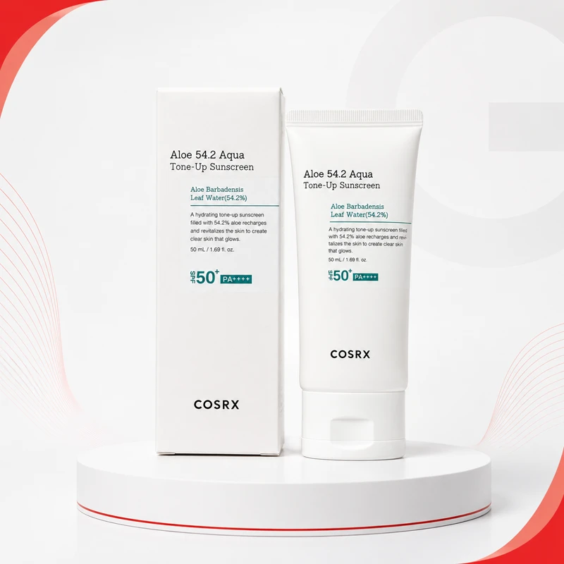 COSRX Aloe 54.2 Aqua Tone-Up Sunscreen SPF50+ PA++++ 50ml