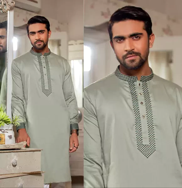 Exclusive Fashionable Eid Panjabi Collection-p-1199