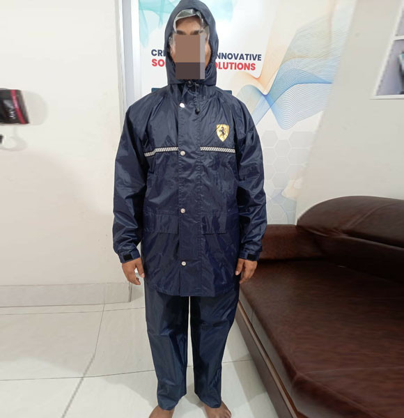 100% Water proof High quality Rain Coat With Pant. (RE)