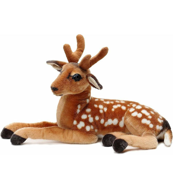 Deer Plush Soft Toy Stuffed Doll for Children