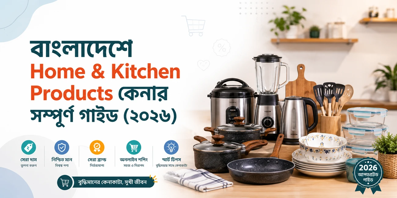 Home & Kitchen Products কেনার সম্পূর্ণ গাইড (২০২৬)