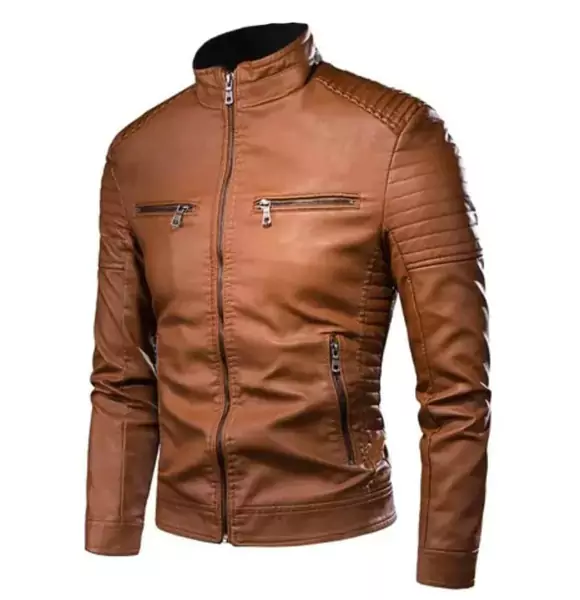 New style Artificial Soft Leather Jacket GM-2126