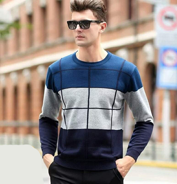 Premium Quality Korean Trendy Sweater for Men's  GM-220