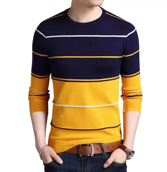 Men's Regular Fit Long-sleeved T-shirt
