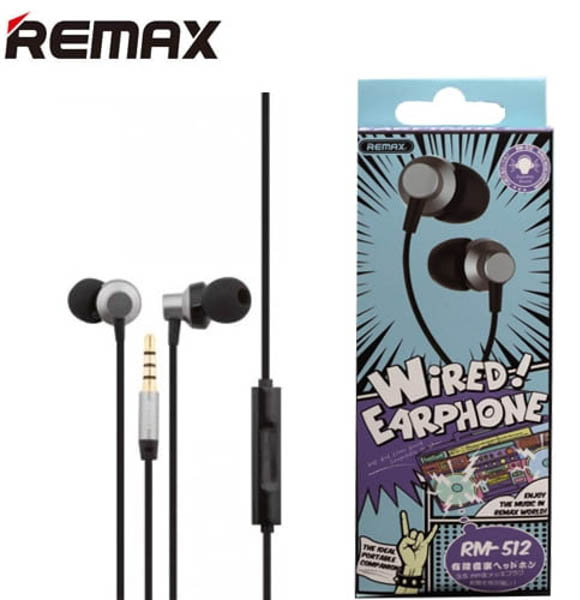 Remax 512 Earphone Wired Headset (DS)
