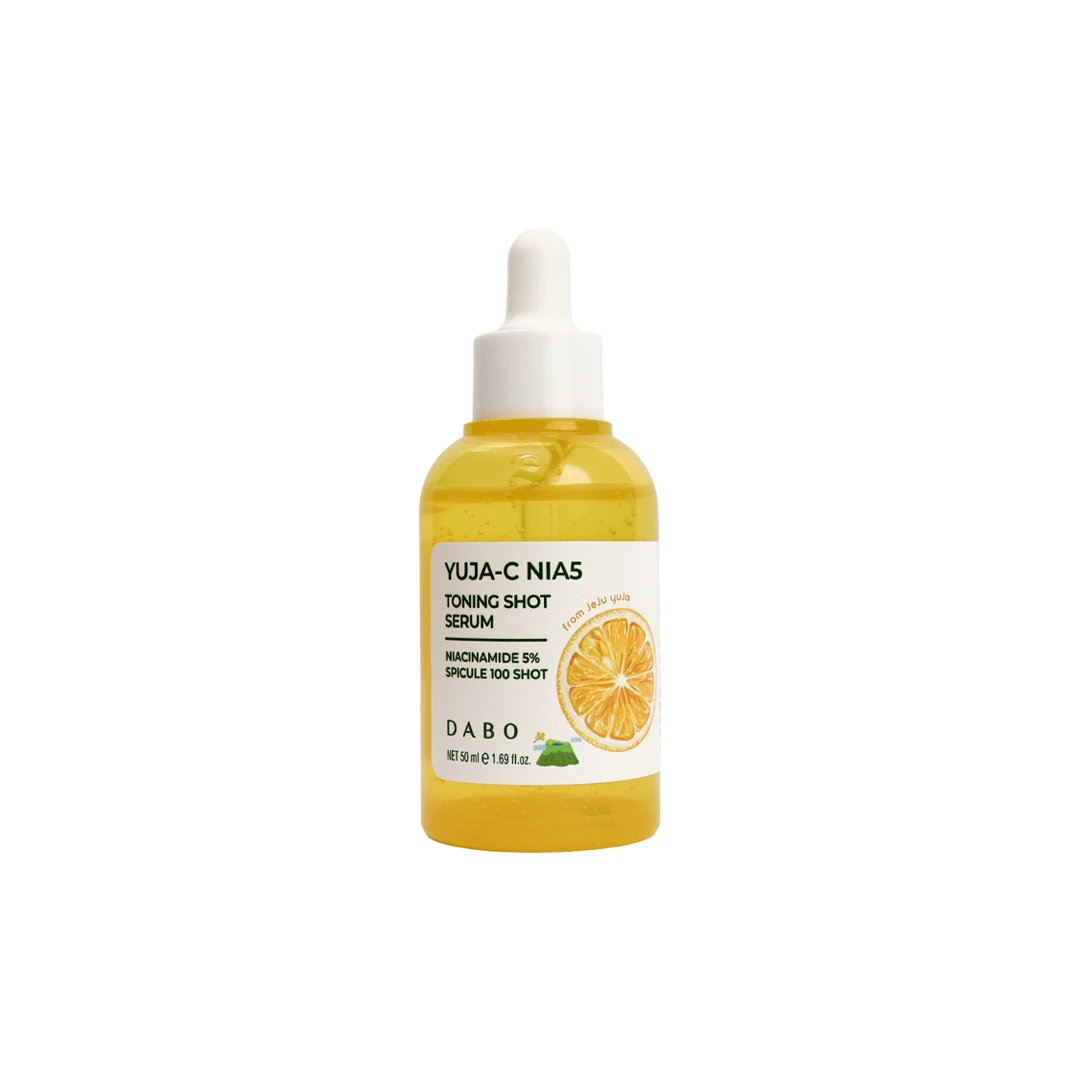 DABO Yuja-C Nia5 Toning Shot Serum – 50ml Korean Brightening & Hydrating Facial Serum