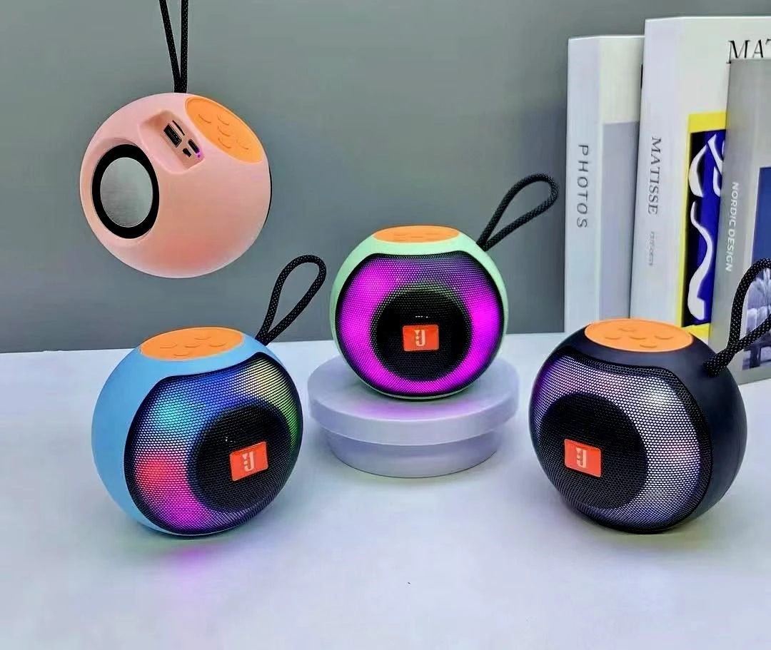 X-811 Bluetooth Speaker 5W with RGB Lighting, FM Radio, USB & TF Card Support