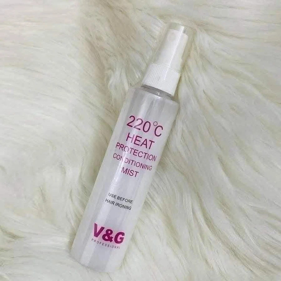 Heat protector spray
