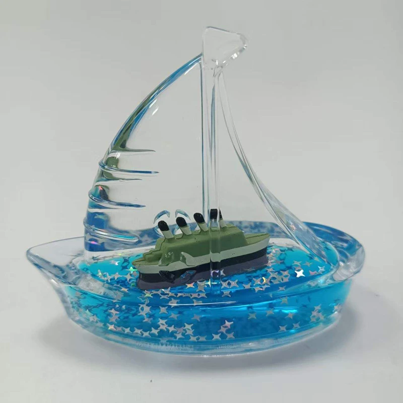 Unsinkable Cruise Ship Fluid Drift Bottle