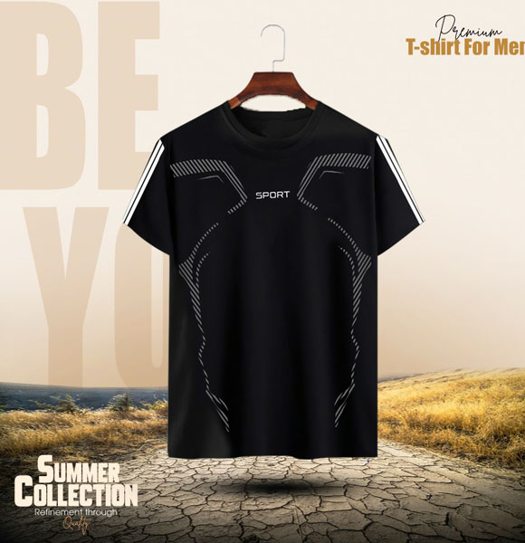 Stylish/Comfortable sports T-Shirt 5pis combo offer