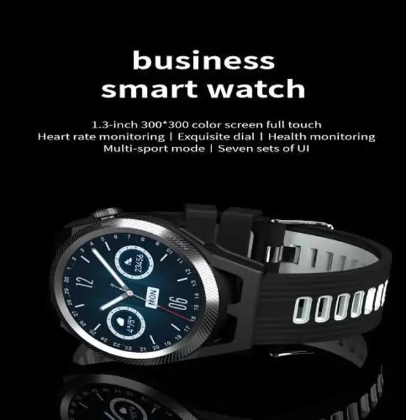KuGou SK14 PLUS Smart Watch 1.3" TFT Display BT Call Round Dial Play Music Voice Sports Smartwatch IP68 Waterproof Watch