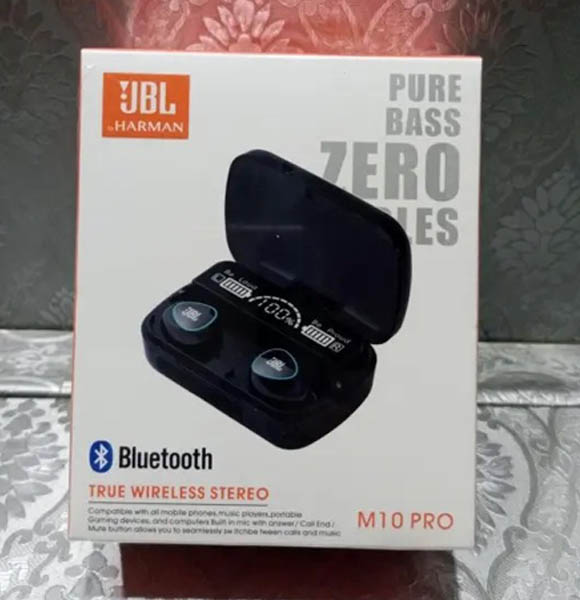 M10 PRO EARBUDS | JBL HARMAN| V5.2 wireless headset (H&G)