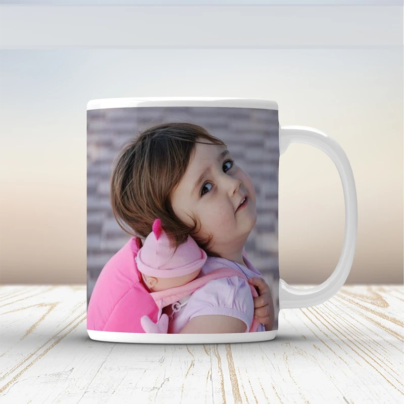 Personalised Ceramic Coffee Mug | Custom Photo, Text & Logo